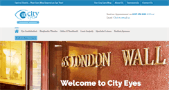 Desktop Screenshot of cityeyesopticians.com